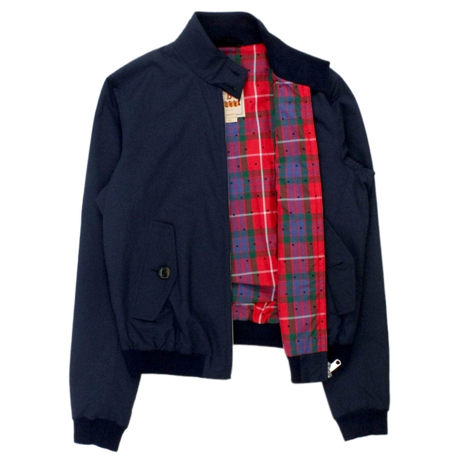 Baracuta Navy Bomber Style Jacket