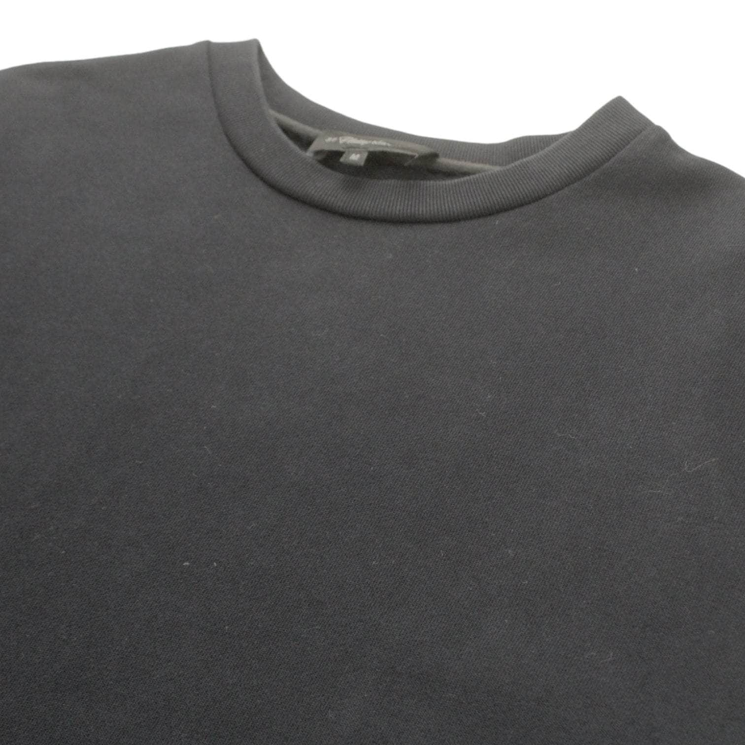 3-1 Phillip Lin Black Sweat Shirt Dress