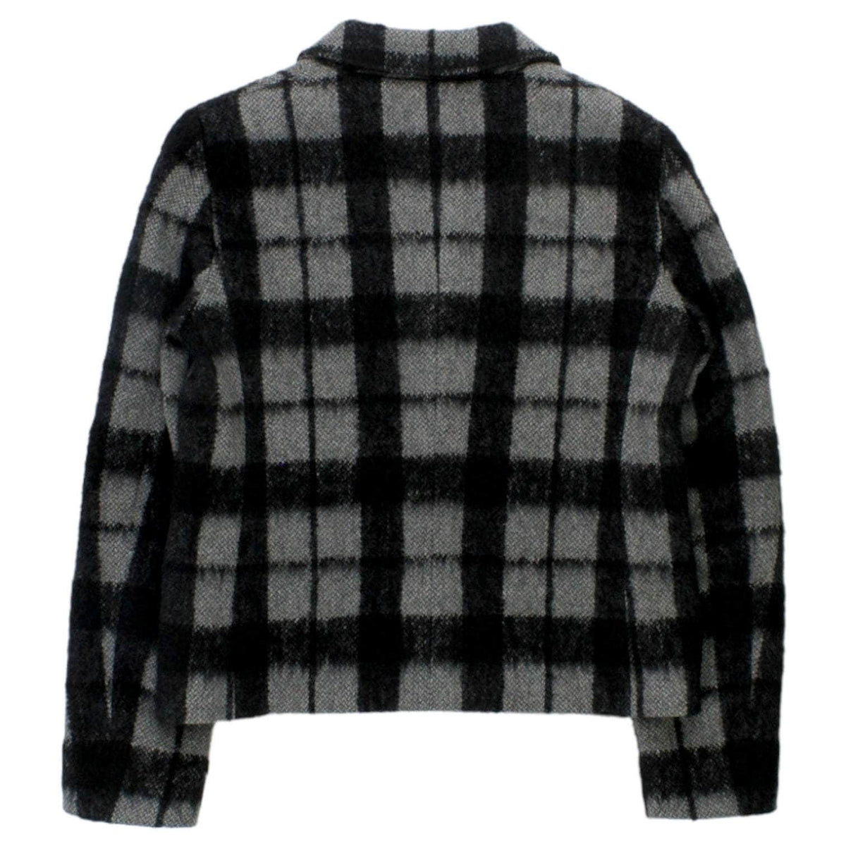 Moschino Black & Grey Check Jacket