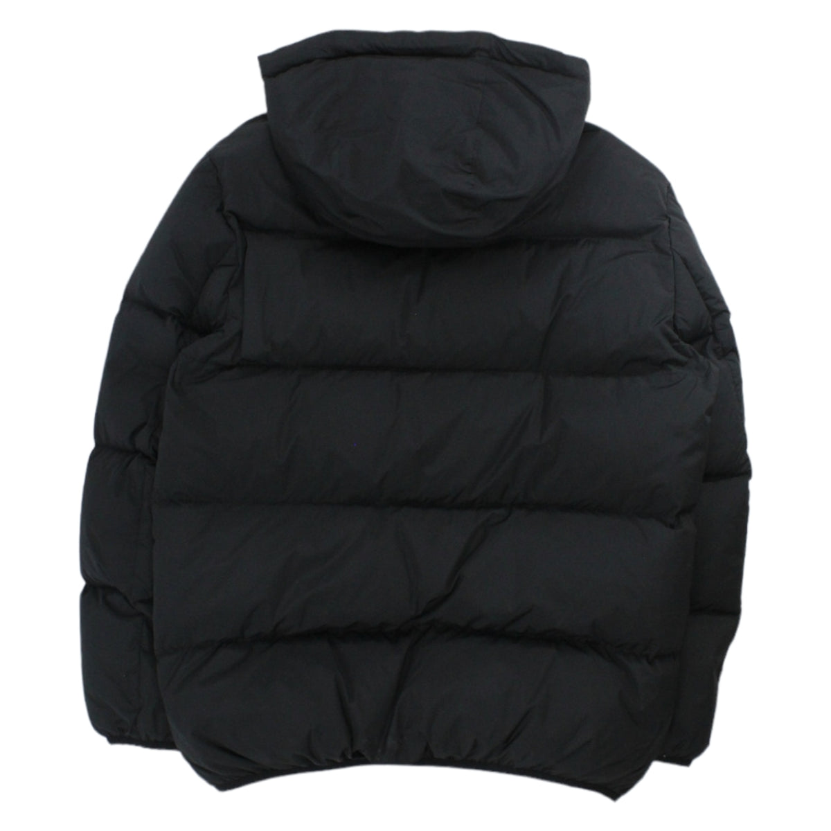 Arket Black Hooded Puffer Jacket