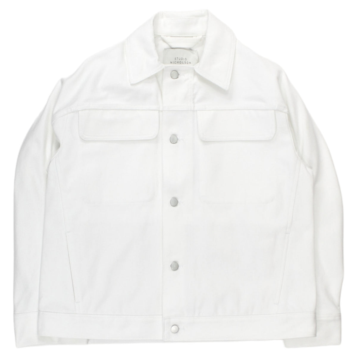Studio Nicholson Optic White Denim Jacket
