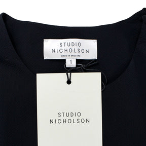 Studio Nicholson Black Textured Dress