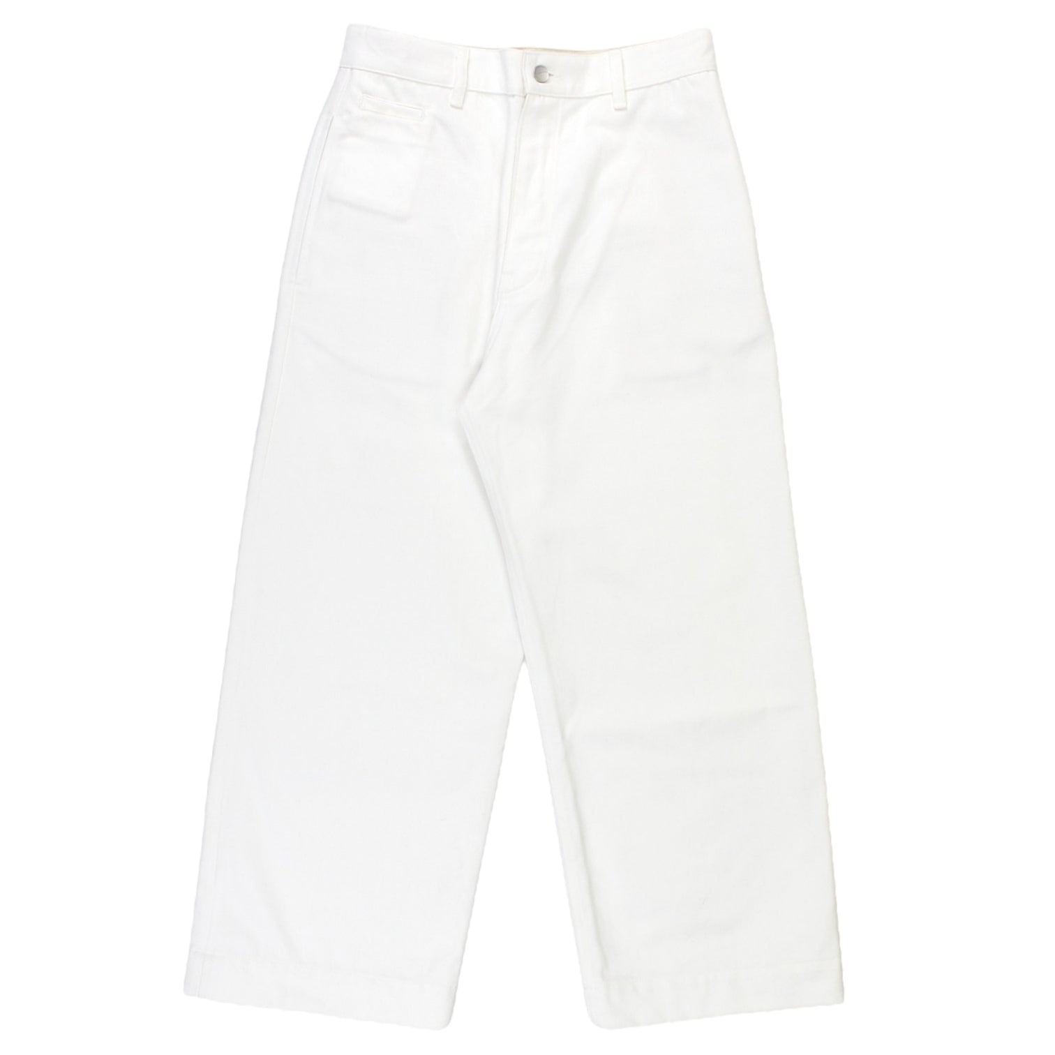 Studio Nicholson White Selvedge Denim Pants