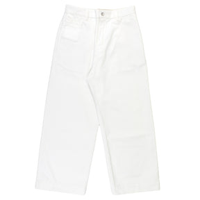 Studio Nicholson White Selvedge Denim Pants