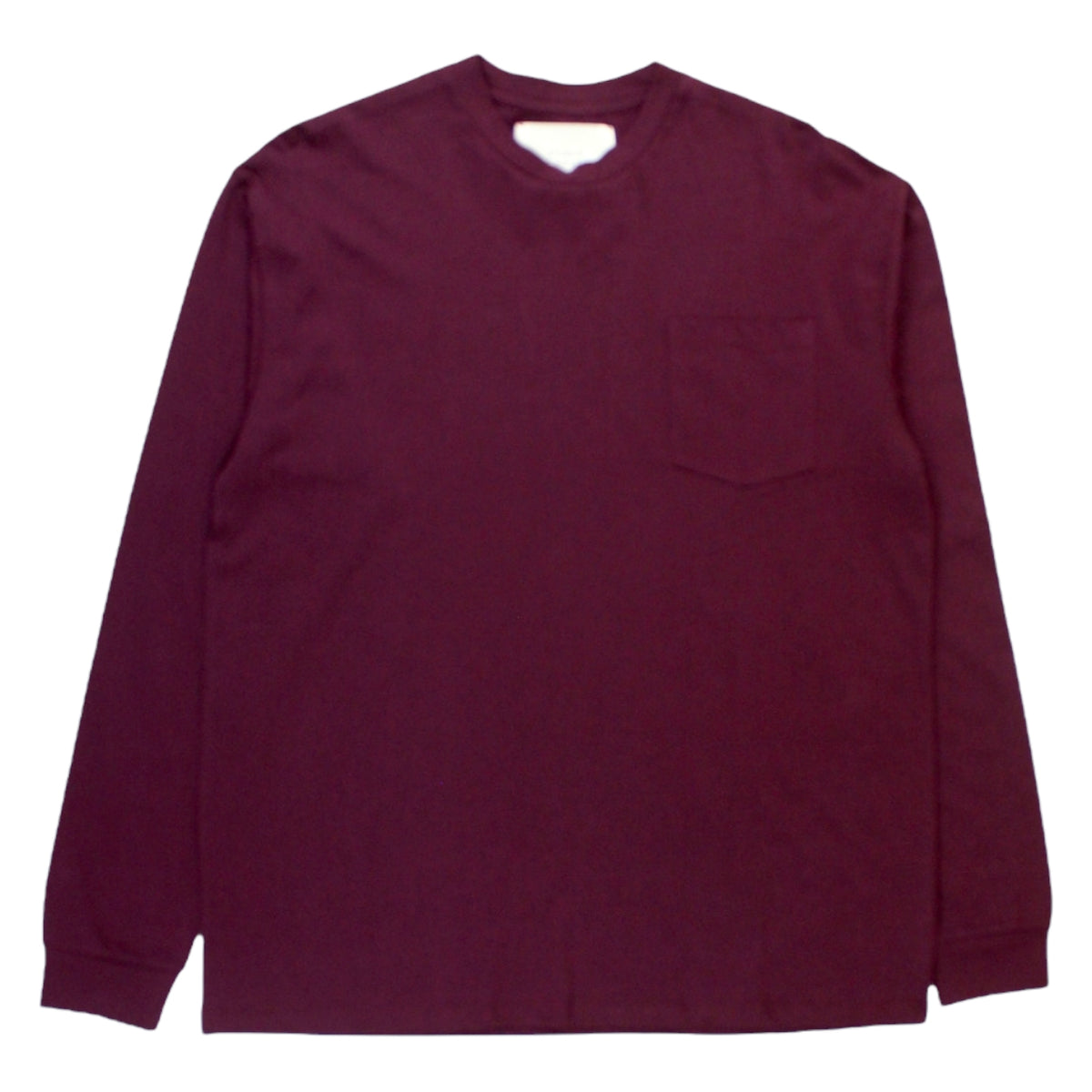 Studio Nicholson Beetroot Long Sleeved T-Shirt
