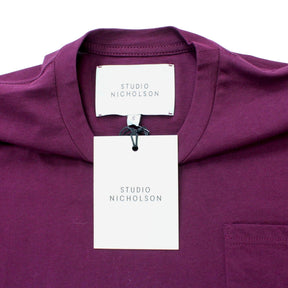 Studio Nicholson Beetroot Long Sleeved T-Shirt