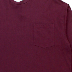 Studio Nicholson Beetroot Long Sleeved T-Shirt