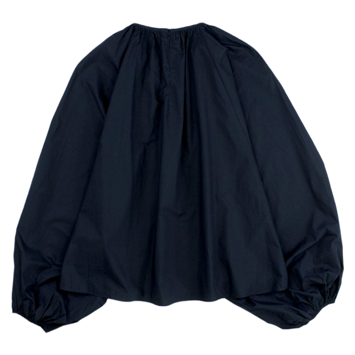 Studio Nicholson Dark Navy Gathered Top