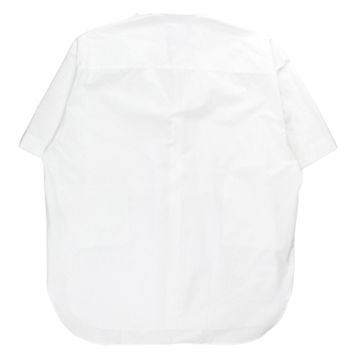 Studio Nicholson White Short Sleeve Pocket Shirt