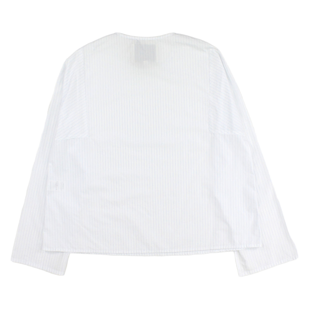 Studio Nicholson Blue Stripe Split Sleeve Top