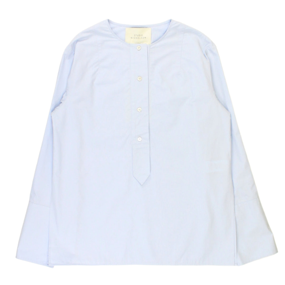 Studio Nicholson Cornflower Tab Detail Shirt