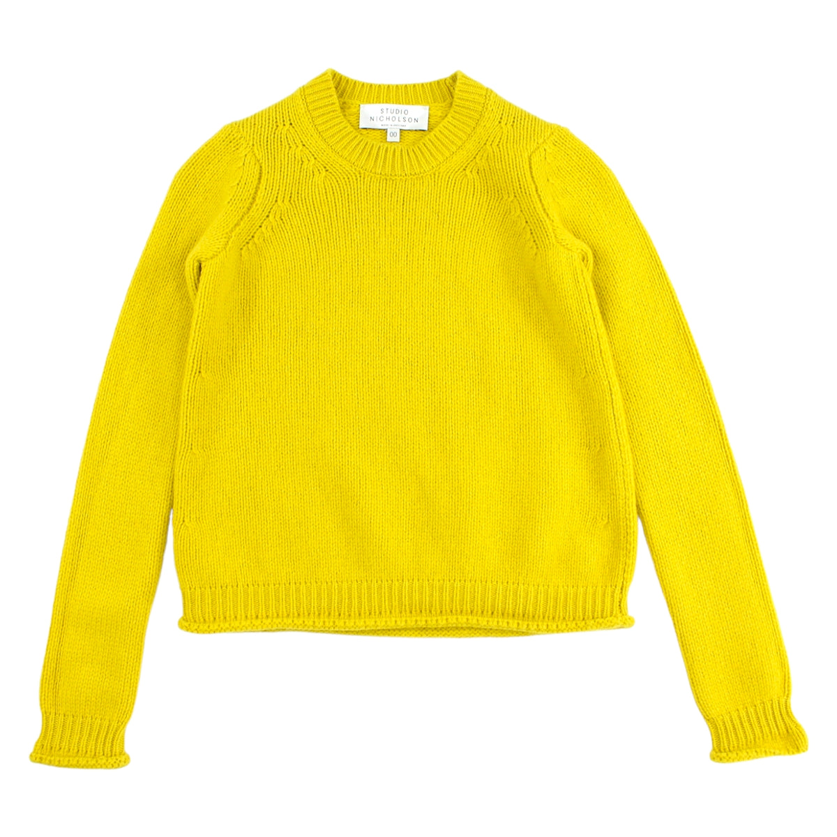Studio Nicholson Mustard Knitted Jumper