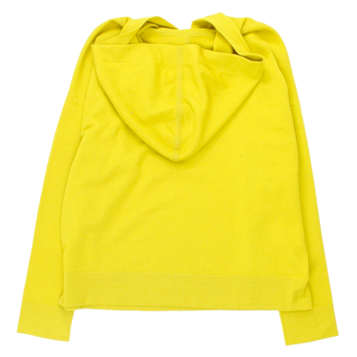 Studio Nicholson Mustard Felted Merino Hoodie
