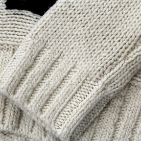 Calvin Klein Cream Roll Neck Sweater