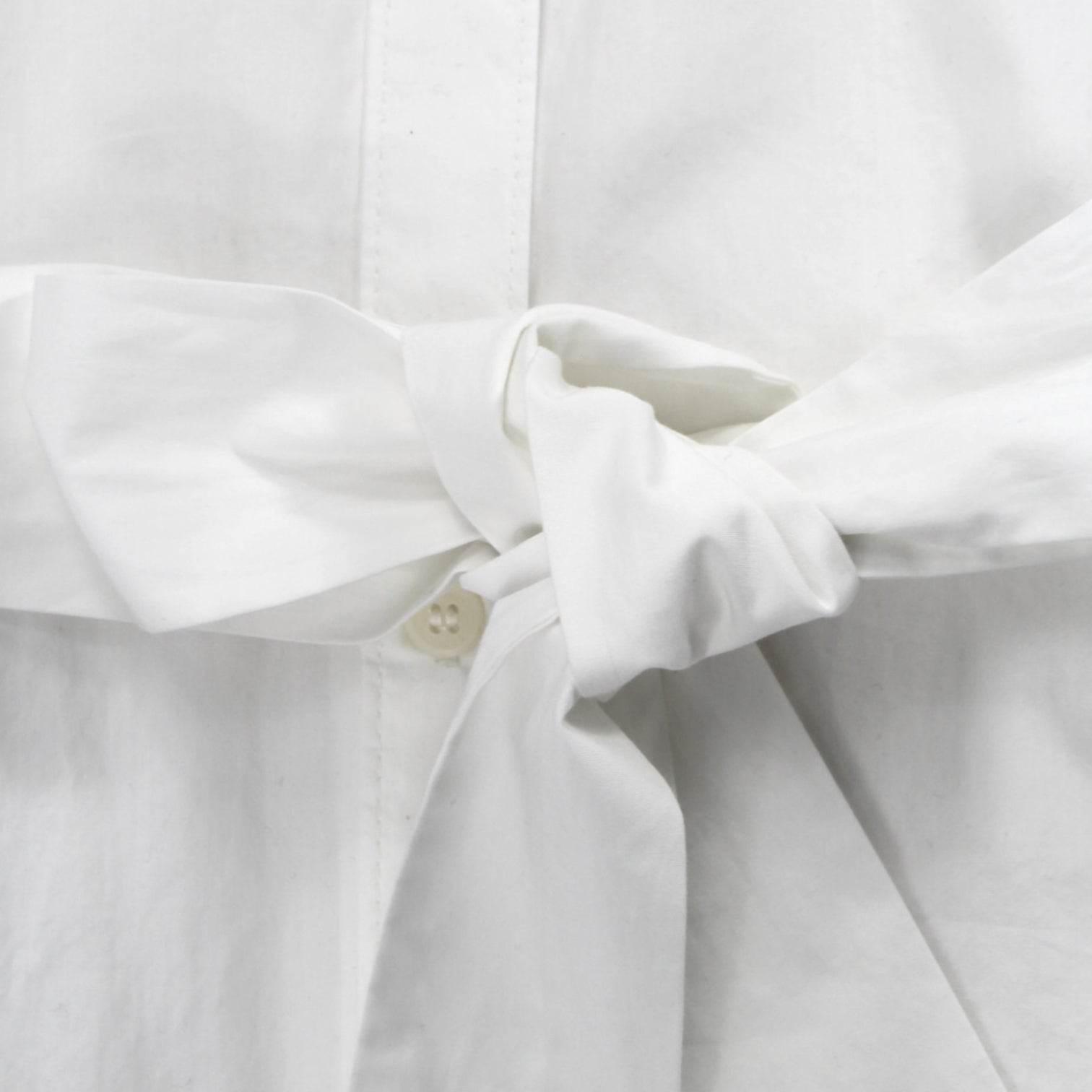 Tommy Hilfiger White Cotton Shirt Dress