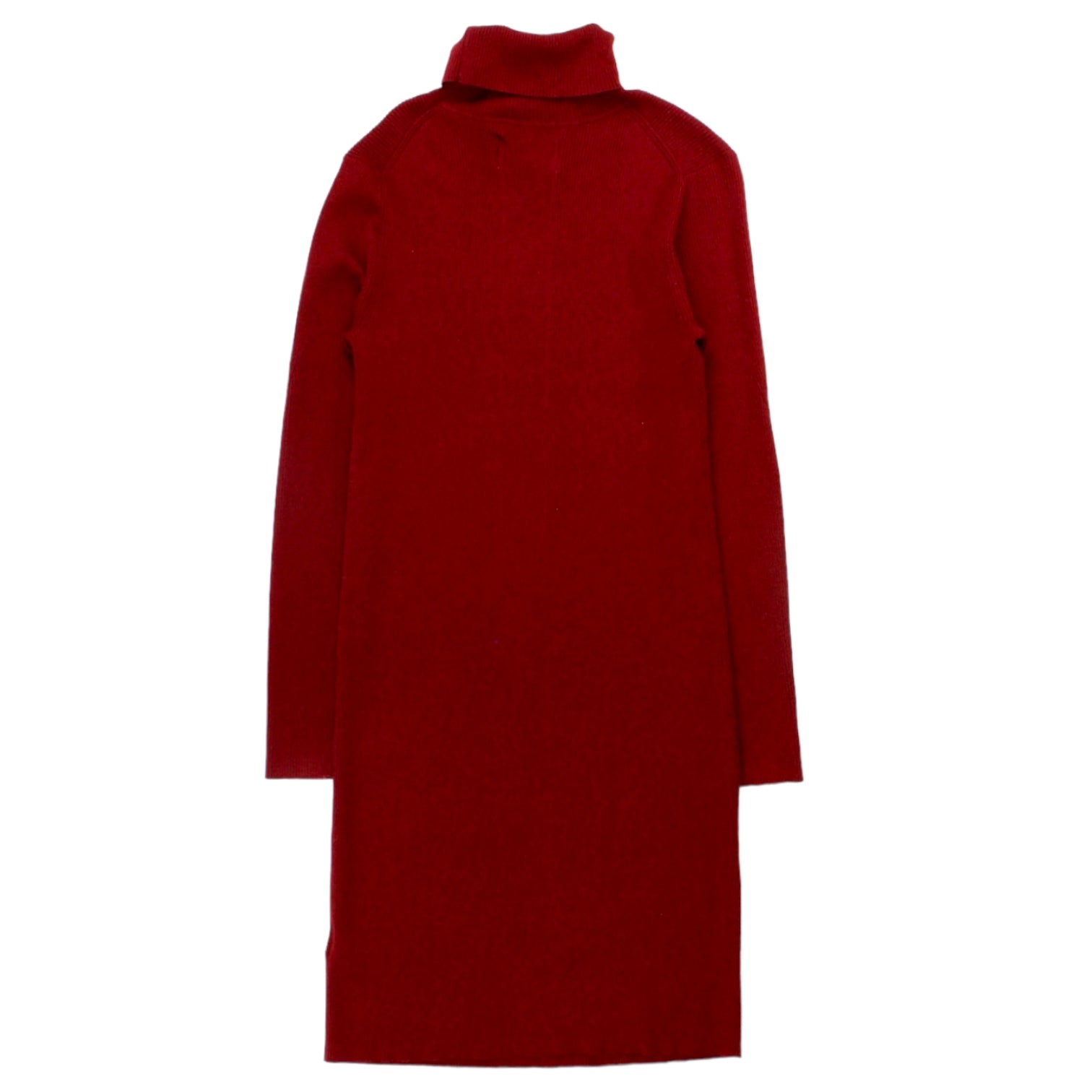 calvin klein red sweater dress Calvin Klein Wool Blend Red Sweater Dress Size SP