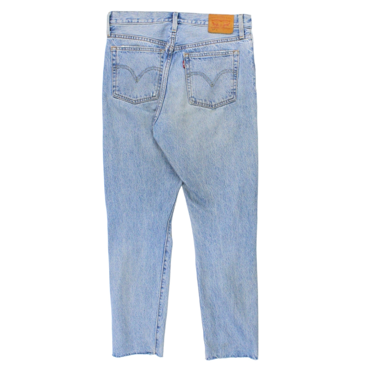 Levi's 501 Blue Distressed Jeans