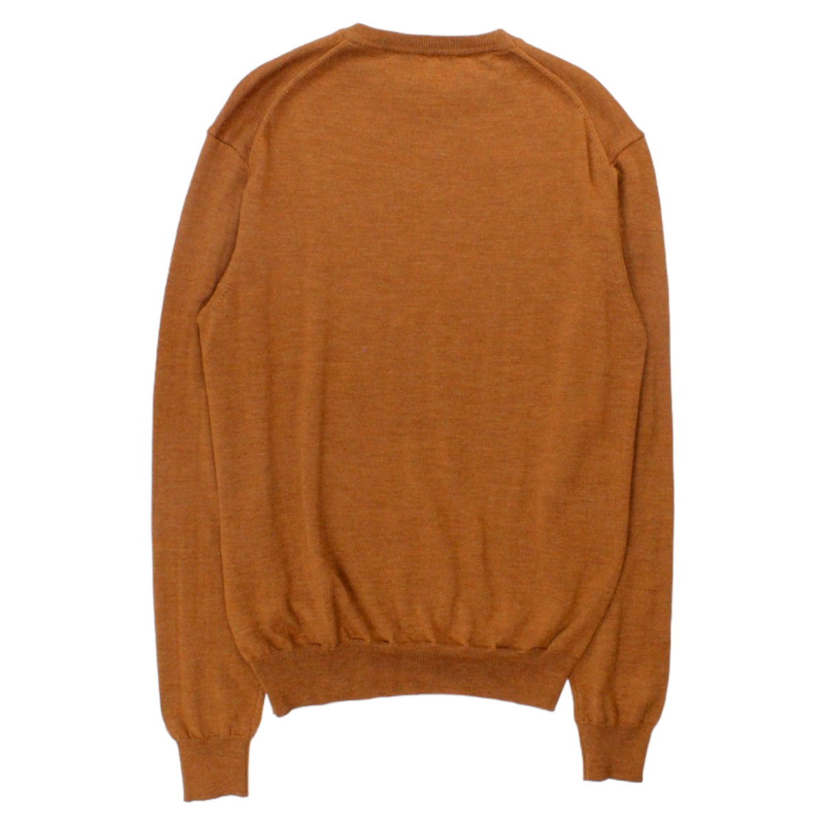 William Hunt Brown Wool Jumper