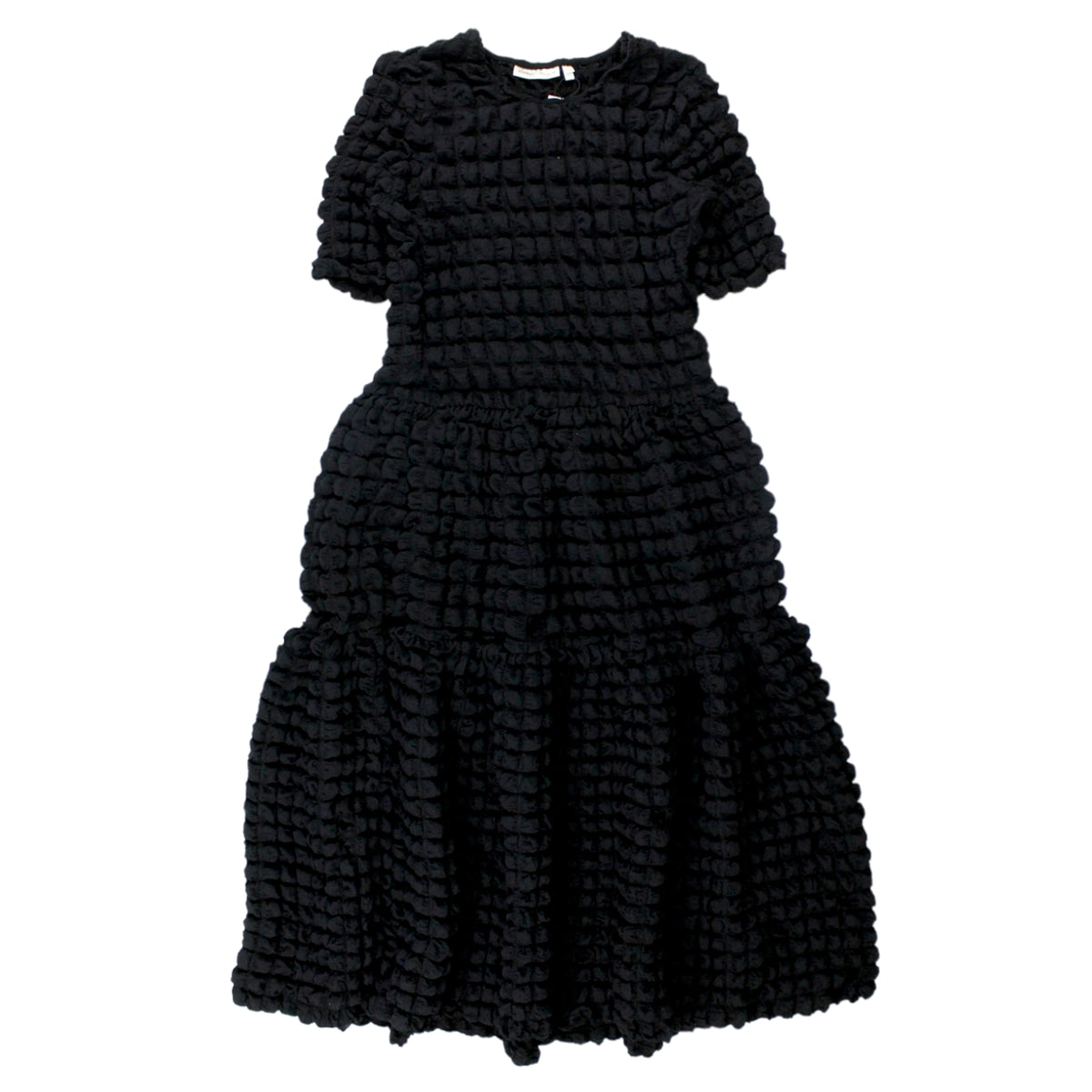 InWear Copenhagen Black Seersucker Dress