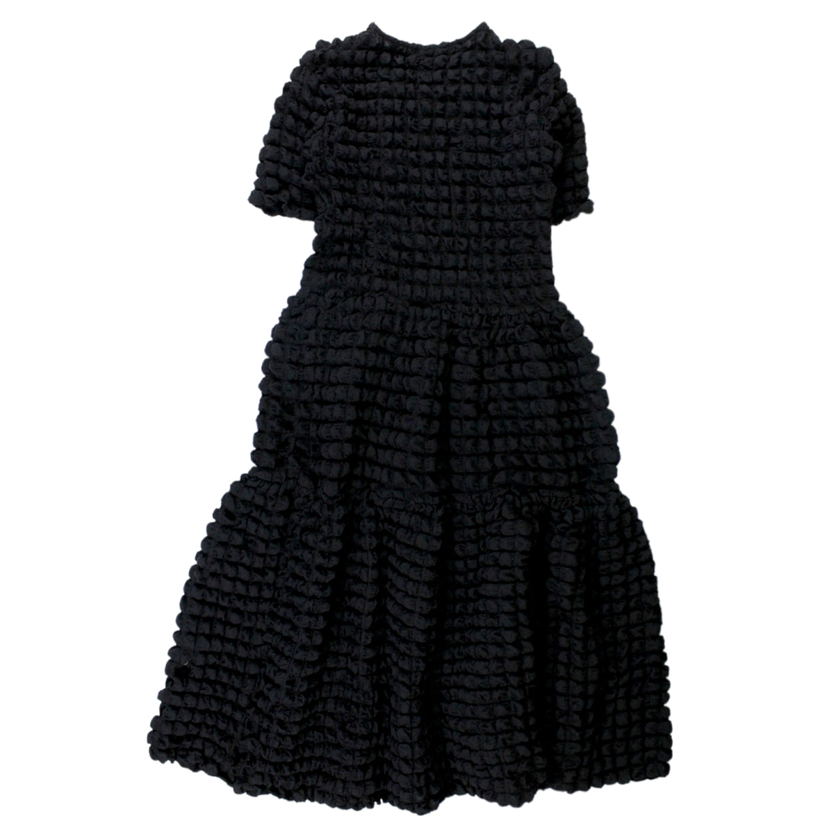 InWear Copenhagen Black Seersucker Dress