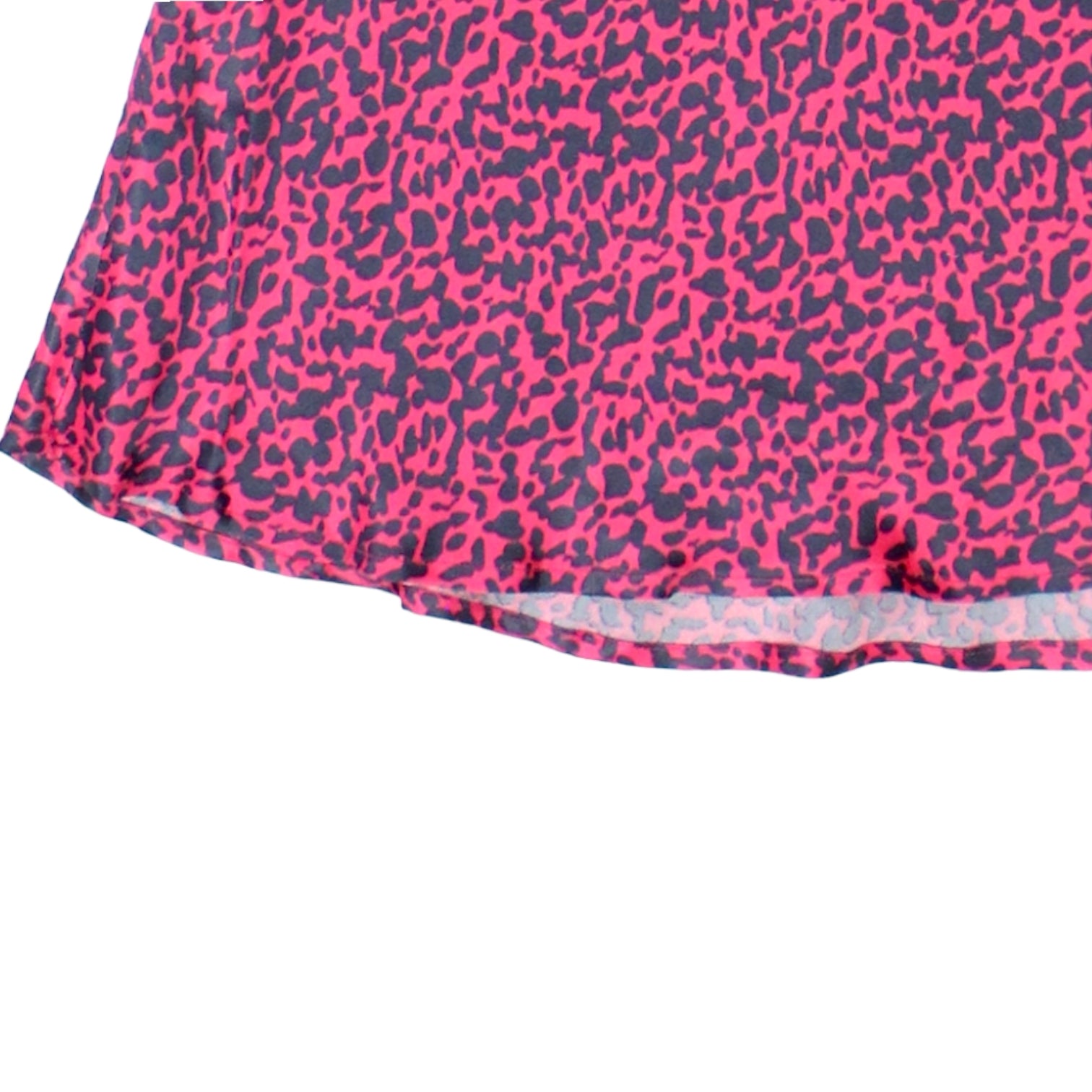 Mint Velvet Pink Animal Print Skirt