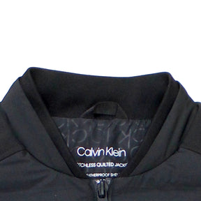 Calvin Klein Black Quilted Bomber Jacket