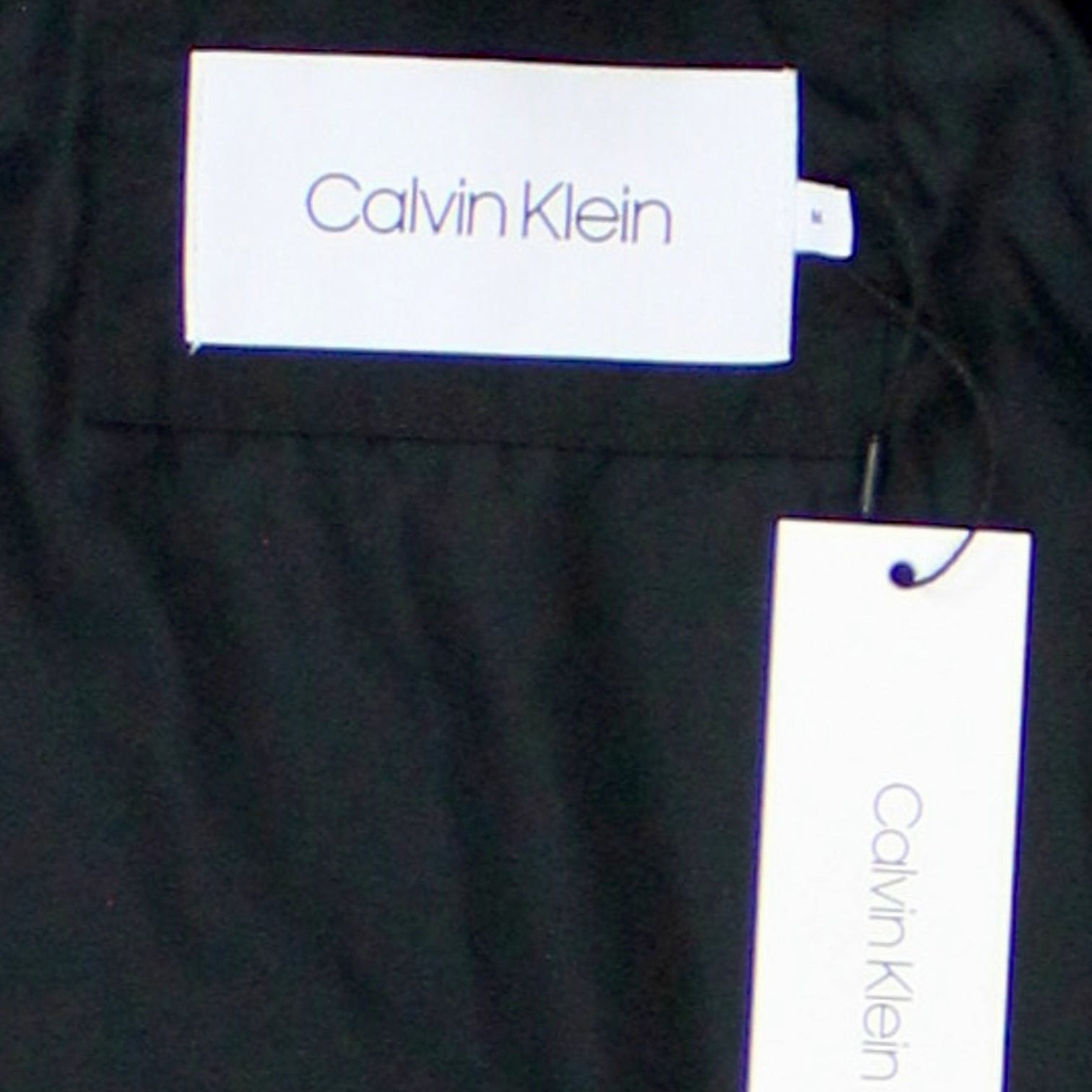 Calvin Klein Black & Cream Shell Jacket
