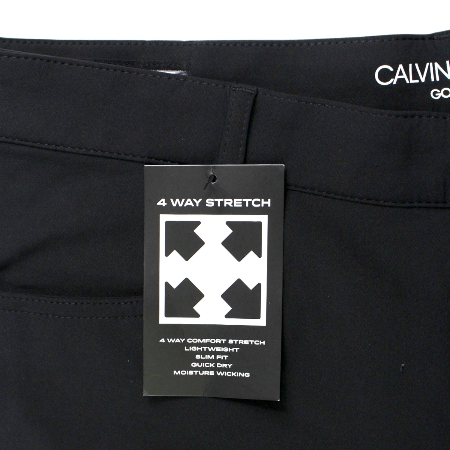 Calvin Klein Black Golf Trousers