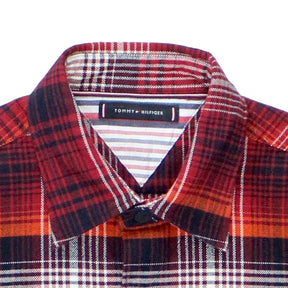 Tommy Hilfiger Red Plaid Overshirt