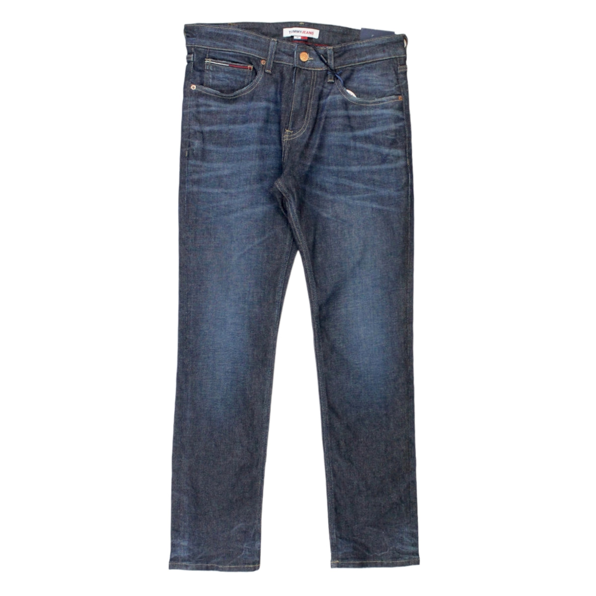 Tommy Hilfiger Blue Washed & Worn Look Jeans