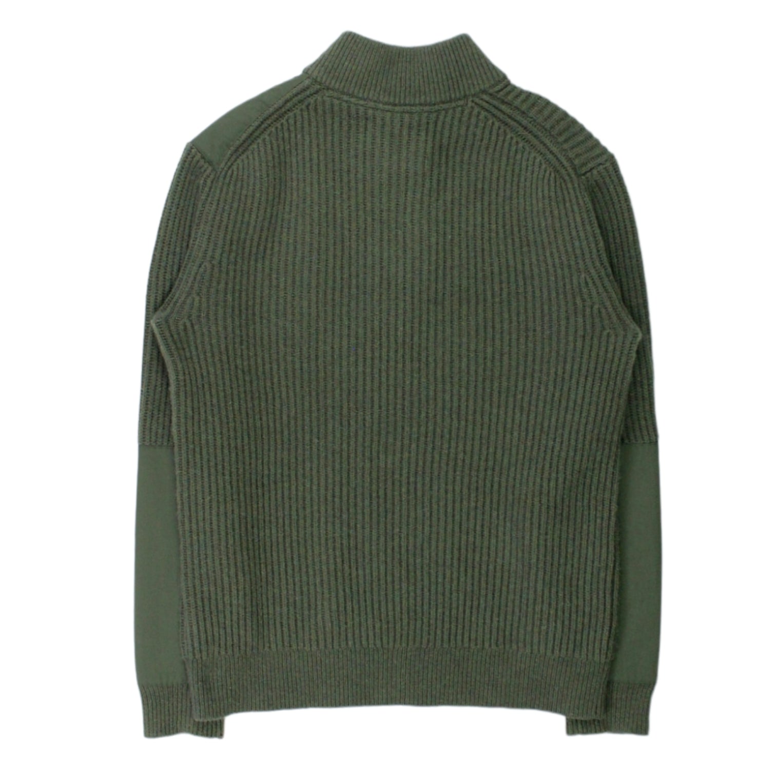 Calvin Klein Jeans Green Heavy Ribbed Jumper