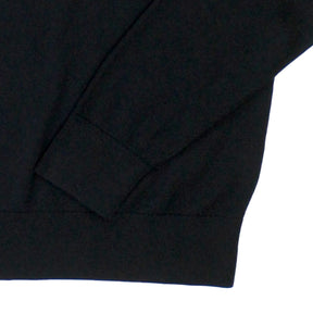 Calvin Klein Black Knitted 1/4 Zip Jumper