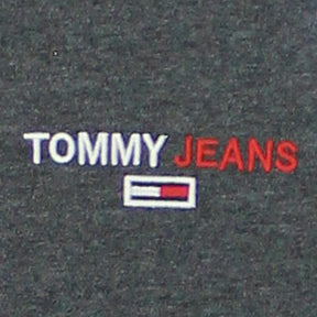 Tommy Jeans Charcoal Marl Jersey Top