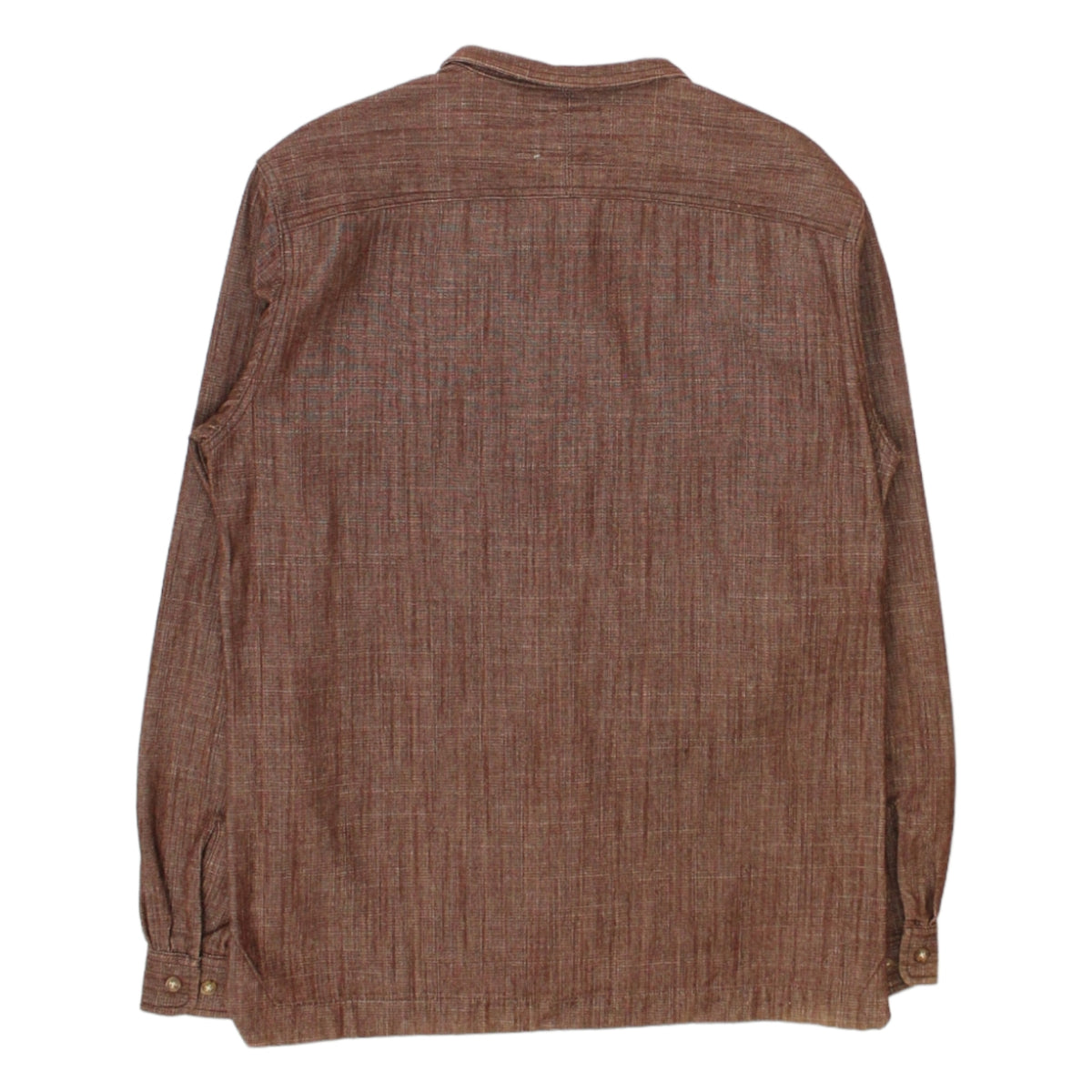 Scrub Apprentice Brown Textured Shacket