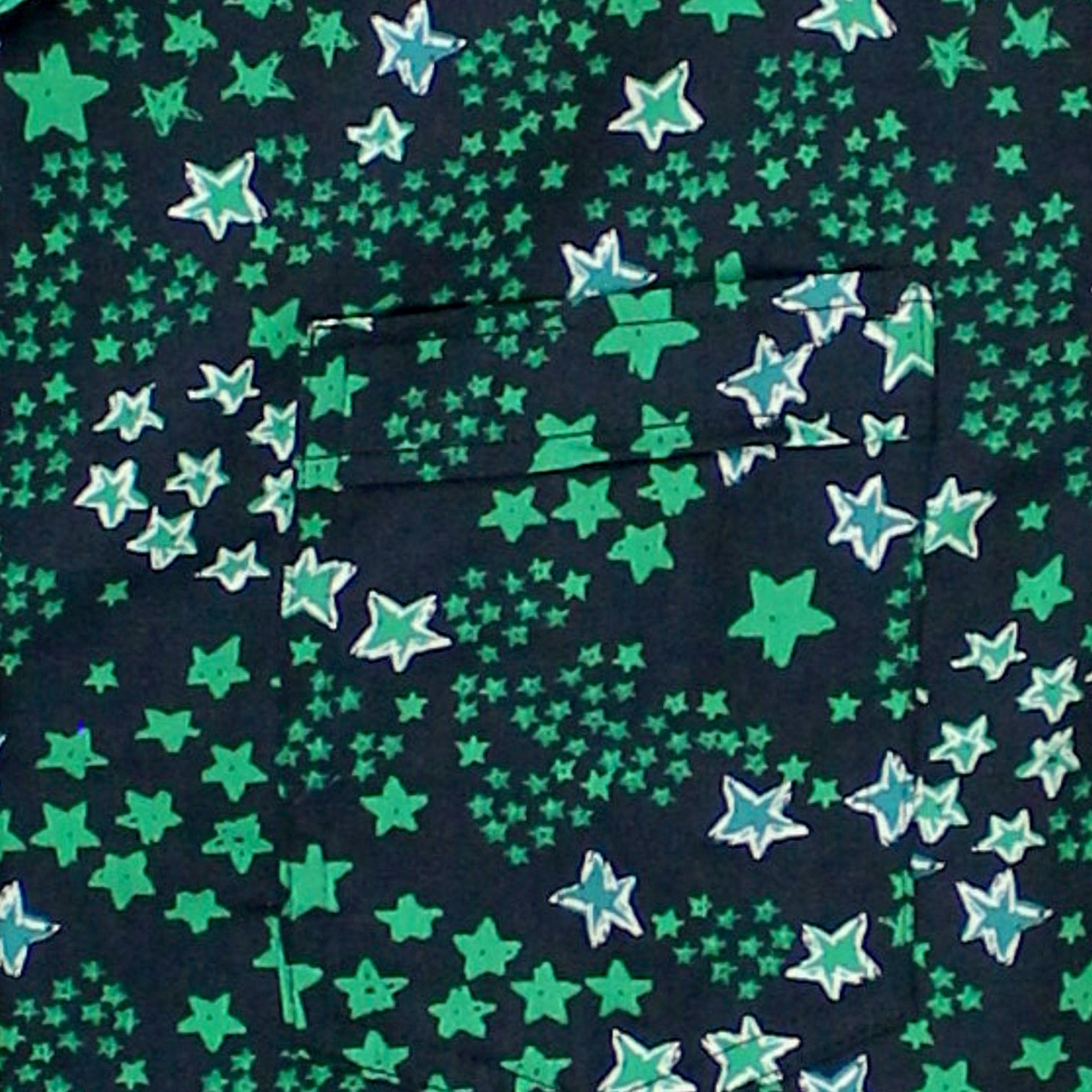 Hush Green Star Cotton Pyjama's