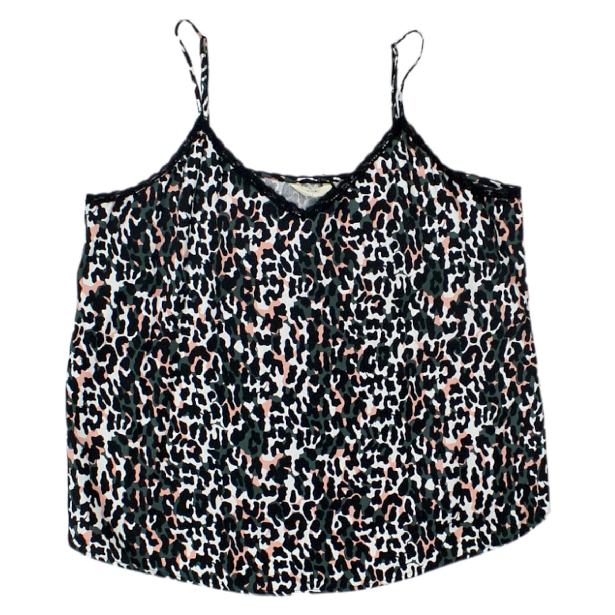 Hush Cream Cameo Leopard Print Cami