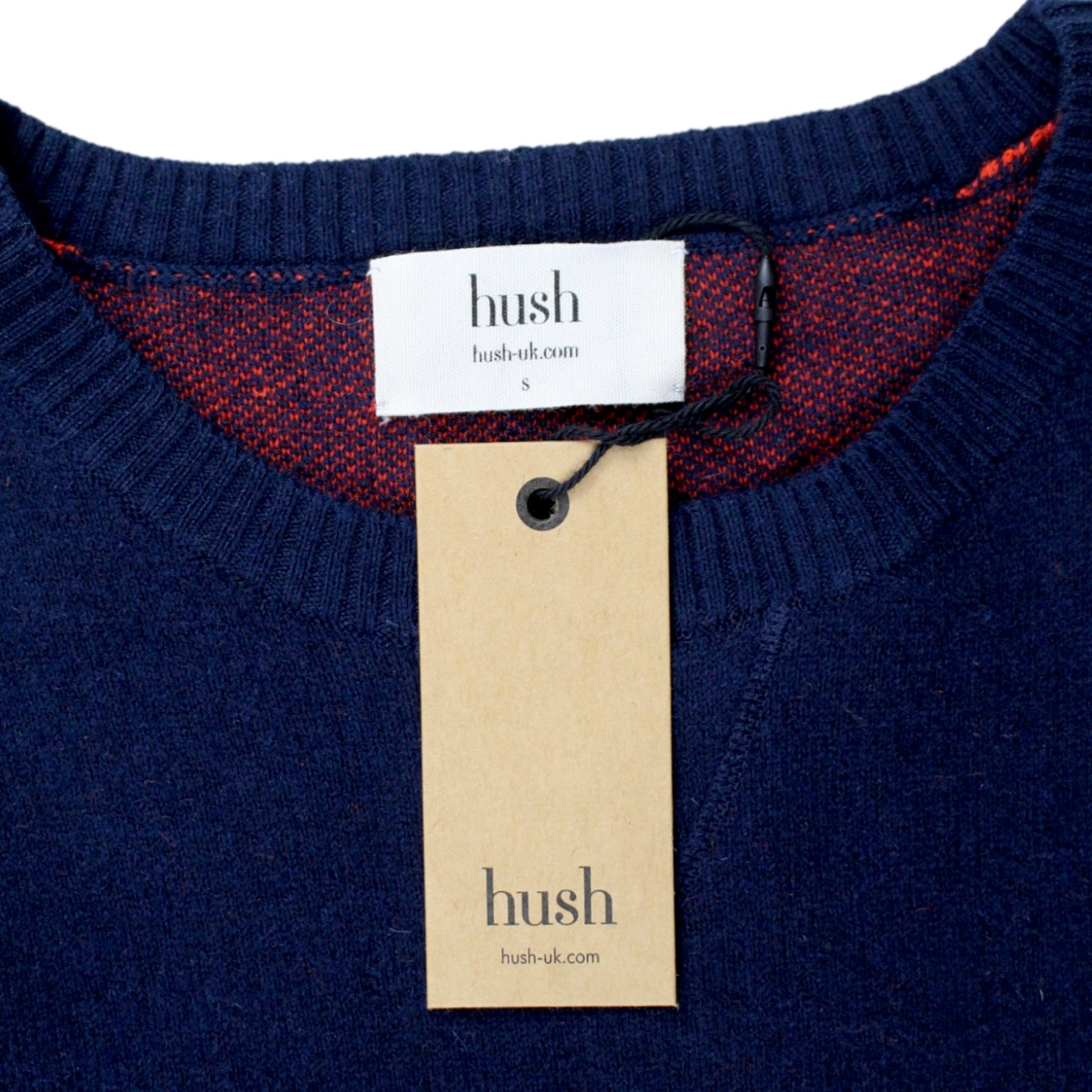 Hush Navy Star Design Jumper