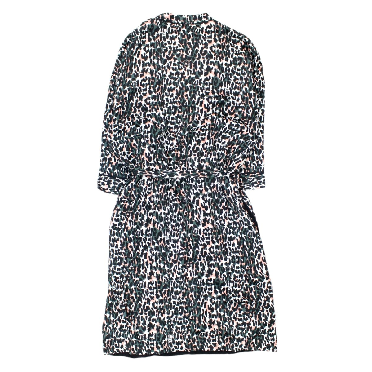 Hush Black Camo Leopard Kimono
