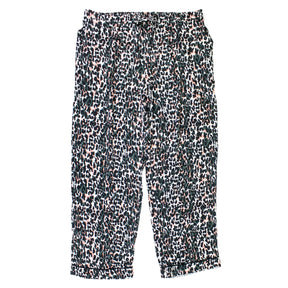 Hush Black Cameo Leopard Trousers