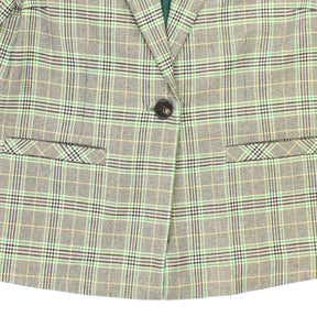 Hush Green Adele Check Blazer