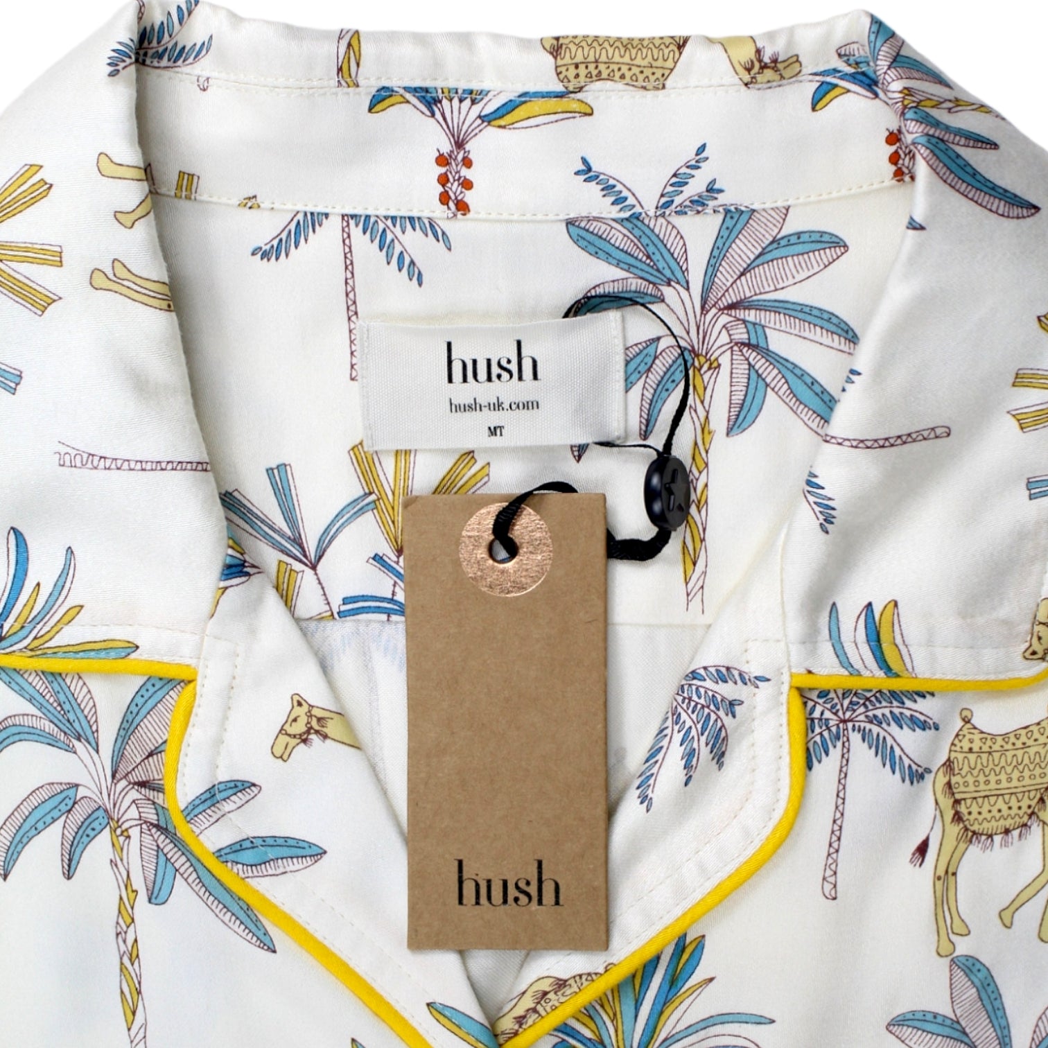 Hush Cream Camel Pyjama Style Top