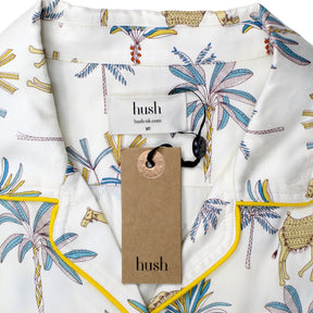 Hush Cream Camel Pyjama Style Top