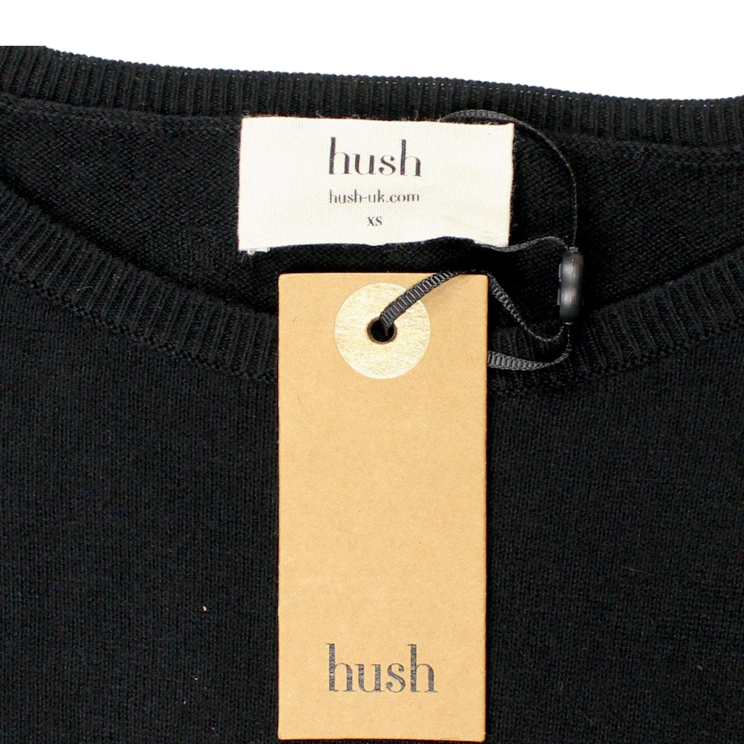 Hush Black Lurex DISCO Jumper