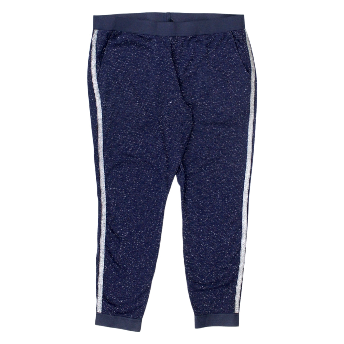 Hush Navy/Silver Cortina Lurex Joggers