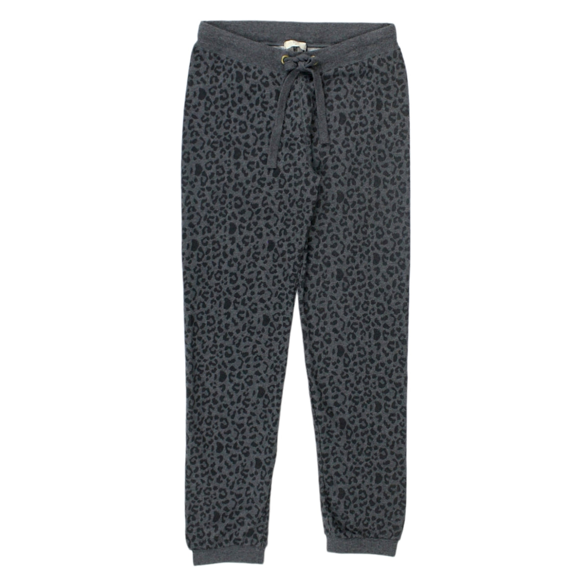 Hush Charcoal Animal Print Joggers Shop from Crisis Online