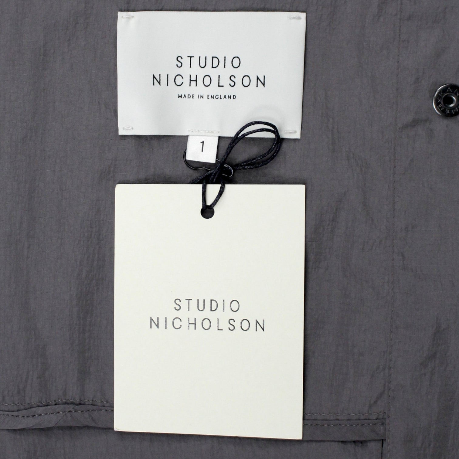Studio Nicholson Lead Volume Coat