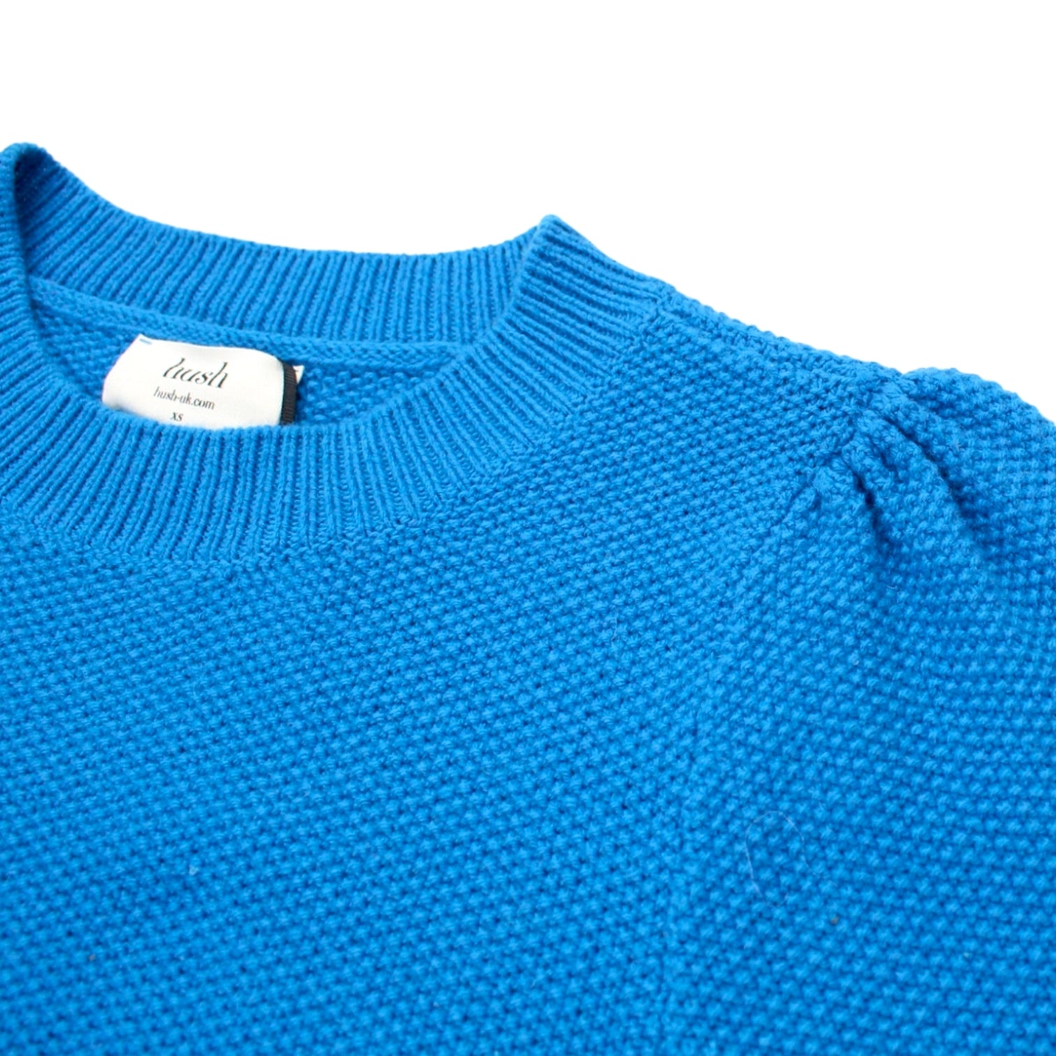 Hush Blue Harper Crew Knit Jumper