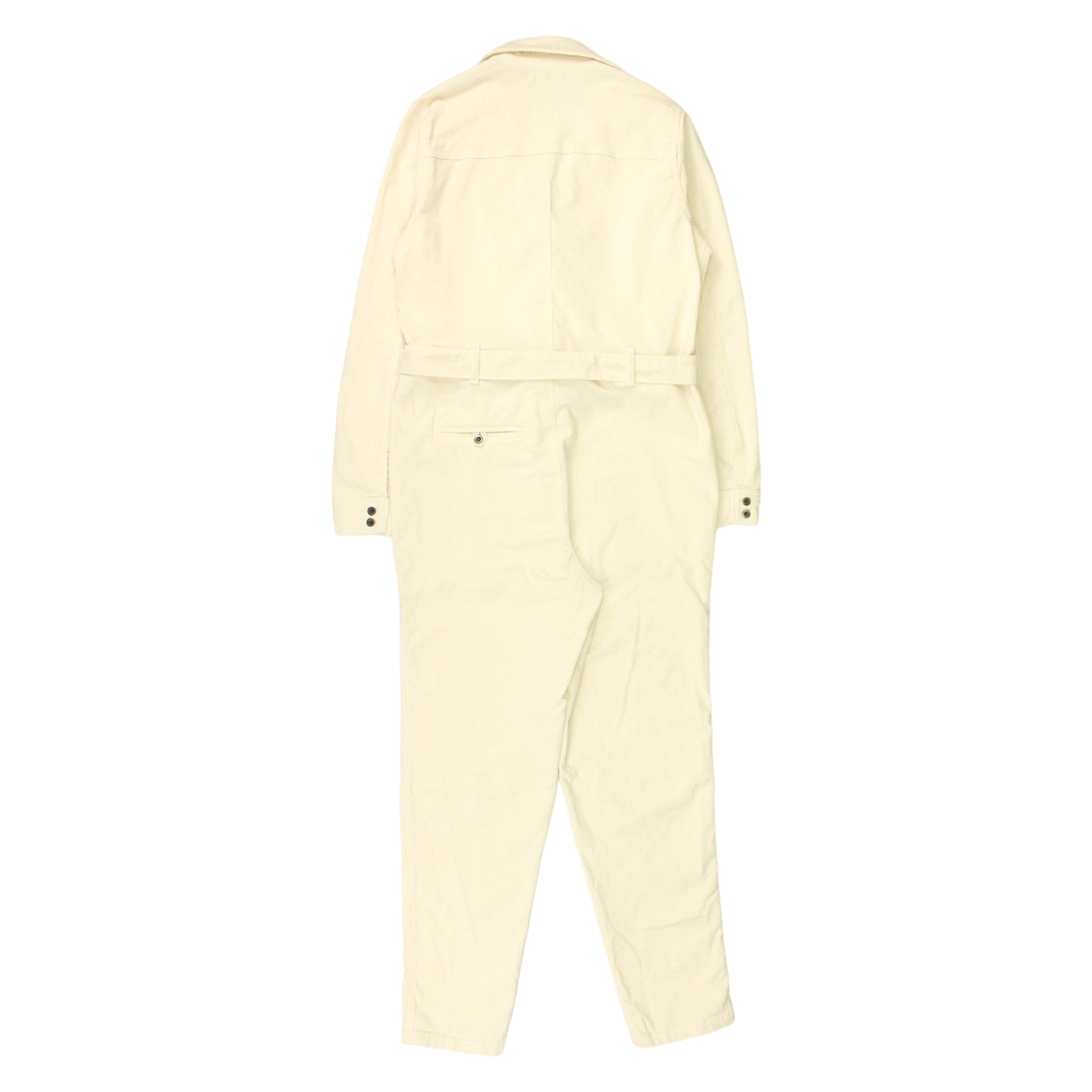 Hush Off-White Cord Boiler Suit