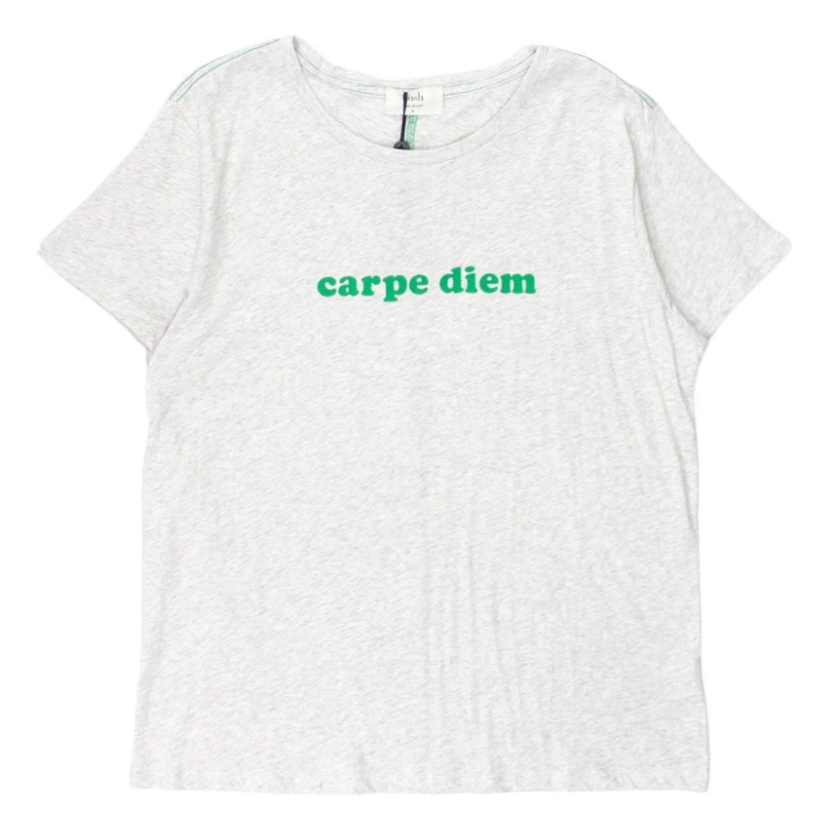 Hush Light Grey Marl Carpe Diem T-Shirt