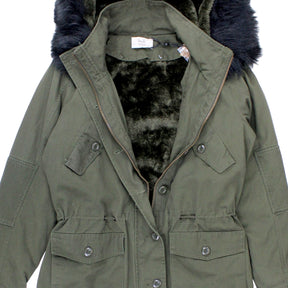 Hush Khaki Britt Parka Coat